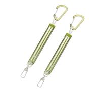 Vynetra 2pcs Retractable Lanyard Fishing Tackle Accessory With Metal Clip For Pliers Boating Fly Retractable Fishing