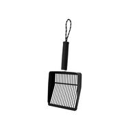 Vynetra Cats Litter Scoops Smooth Metal Sifter Hollow Shovel Metal Handle Poop Sifting Kittens Poop Scooper Stainless Steel Cats Litter Shovel