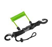 Vynetra Diving Coil Lanyard Antilost Spring Rope Strap Spring Clip Underwater With Clamp And Quick Buckle Snorkeling Diving