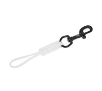 Vynetra Diving Swival Bolts Snap Hook Marine Grade Stainless Steel Clip Hook With Anti-lost Rope For Diving BCD Equipment Braided Nylon Rope