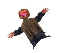 Vynetra Ghostly Pumpkin Halloween Decoration Voice Activated Pumpkins Ornament For Garden Yard Indoor And Outdoor Swaying Pumpkin