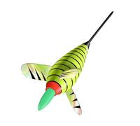 Vynetra Glows Fishing Float Electronic LED Light Systems Spirals Shape Enhances Stability For Various Weather Day Night Fishing Float