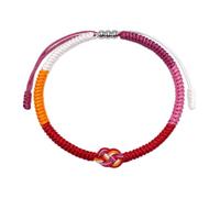 Vynetra Handmade Fashionable Cotton Hand Rope Portable Bracelet Sturdy Wristband Jewelry Accessory for Outdoor Activities