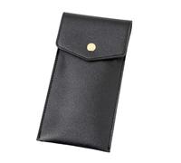 Vynetra Leather Pen Case Fountain Pouches Sleeve Holder Hold 6-7 Pencil for Women Men Student Leather Pen