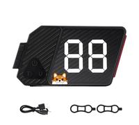 Vynetra Night Riding Security Light 0 99 Digital Display Panel 3 Manner Modifiable Lighting Permanent ABS+PP Substance Cycling Team IDENTITY Number Plate