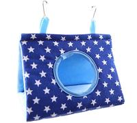 Vynetra Parrot Snuggle Warm Nest Hammock Tent Small Pet Winter Bed House With 2 Metal Hooks For Parakeet Macaw Gerbil Bird Nest Hammock For Cage Parrot Snuggle Small Animal Guinea Pigs Hamster