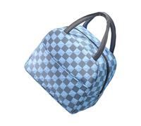 Vynetra Premium Oxford Fabric Thermal Lunch Box Water Resistant Design Multiple Compartment Meal Storage for Daily Commutes Insulated Picnics Bag with Bubble Grid Structure
