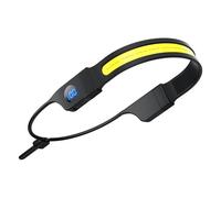 Vynetra Rechargeable LED Headlamp with Digital Battery Display Adjustable Strap 3 Lighting Modes for Night Activities Camping Waterproof Rechargeable Headlamp