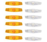 Vynetra Spoke Reflectors Antislip Design Enhances Road Day & Night Visibility No Tools Needed Multipurpose Outdoor Reflectors