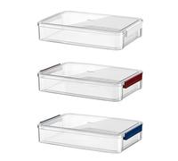 Vynetra Stackable File Container Project Storage Document Holders Box Organizers Desktop Sorting Office Container