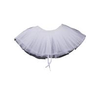 Vynetra Tulle Ruffled Collar Girls Vintage Sheer Victorian Lapel Medieval Cosplay Victorian Shawl Collar Clown Blouse Men