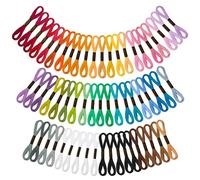 VynyQoo 60PCS Embroidery Threads Cross Stitch Threads for Adults & Beginners, 52 Colours Embroidery Floss for Embroidery DIY Crafts, 8m(6 Strand) Multicolor
