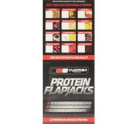 Vyomax Nutrition Lemon Drizzle Protein Flapjack 100 g - Pack de 12