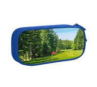 VYONNE Pouch for School Office Supplies Golf Course Lawn Big Capacity Pen Case Large Capacity Pencil Bag for Students Stationery Pencil Box Desk with Smooth Zipper Portable Pencil