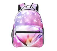 VYONNE Pretty Diamond School Backpack Casual Daypack School Bags For Girls Boys Bookbag Lightweight Travel Rucksack Work Bag For Men Women Casual Backpack Picnic Bags