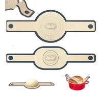 Vyqrx 2PCS Silicone Bread Sling for Dutch Oven for Sourdough Bread, Round & Oval Non-Stick Baking Mat Set, Heat-Resistant Sourdough Transfer Mat with Handles, Reusable Bread Making Accessories