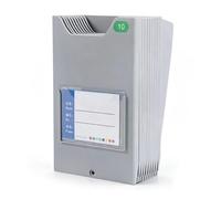 Vyrata Card Holder Rack, Retractable Time Cards Wall Organizer with Number Labels 01-30, for Attendance Payroll Employee Assignment In Out Timecard Rack(30-slot(94cm/37))