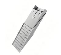 Vyrata Hanging Attendance Card Shelf, Multi-slot Card Holder 5 10 15 20 25 30 Slots Wall Holder Id Cards, for Industrial Warehouse Organization(30Pocket)