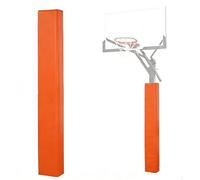 Vyrata Padded Column Covers for Basketball Courts, Tall Gym Pole Padding Square Beam Wrap, Heavy Duty Safety Pole Pads for Player Protection(Orange,H-6ft 8"x8")