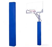 Vyrata Padded Column Covers for Basketball Courts, Tall Gym Pole Padding Square Beam Wrap, Heavy Duty Safety Pole Pads for Player Protection(Blue,H-6ft 11"x11")