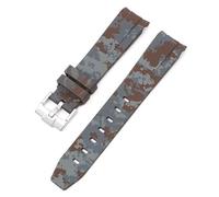 VYSLZ Curved No Gap Rubber Strap For Omega Speedmaster Watch Replacement Band Men Women 20mm Watchbands silver buckle gold buckle rose buckle black buckle(M)