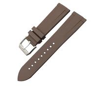 VYSLZ Fluororubber Watch Bands Fit for IWC Big Pilot Watches IW3777 Rubber Silicone 19mm 20mm 21mm 22mm Watchband Soft Diveing Straps(Brown 1,22mm)