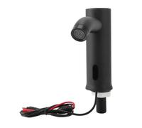 VYSLZ Matte Black Stainless Steel Automatic Sensor Faucet, Touchless Vertical Tap with Infrared Motion