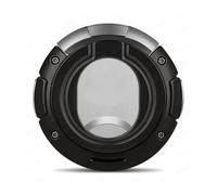 VYSLZ Stainless Steel Cigar Cutter, Precision Oval Double Blade Guillotine Tool, Vibrant Two-Tone Round Clipper, Ergonomic Dual-Loop Handheld Accessory(C)