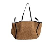 VYSLZ Straw Woven Tote Bags Casual Large Luxury Design Capacity Handbag Beach Shoulder Simple Women's Bag Shopping Summer bolsos