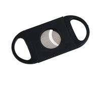 VYSLZ Stylish and Minimalist Cigar Cutter, Portable Stainless Steel Round Cigar Scissors.(BLACK-1PCS)