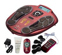 VYTALIVING Circulation Maxx Reflexology Foot Massager - EMS Foot Massagers for Leg Pain and Circulation, Reduce Swelling & Water Retention in Legs & Feet | TENS Machine Included