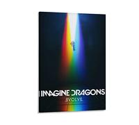 vyte Imagine Dragons Evolve Music Album Poster Poster Decorative Painting Canvas Wall Posters And Art Picture Print Modern Family Bedroom Decor Posters 08x12inch(20x30cm)