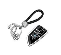 VYTOGEY Soft TPU Car Key Cover Case Shell Fob for BMW Blade Shaped Smart Key 1 2 3 4 5 6 7 Series X1 X3 X5 X6 (Black)