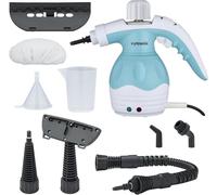 Vytronix Portable Handheld Steam Cleaner, kills 99.9% bacteria, 9 in 1 Steamer, Steam Gun, Multipurpose for cleaning Bathroom, Kitchen, Floors, Windows, Car and Upholstery
