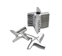 VYUHAksZ 10pcs Meat Grinder Blade MS-0926063 Mincer Knife for moulinex for polaris for vitek for scarlett Kitchen Appliance Spare Parts