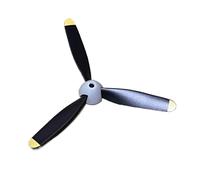 VYUHAksZ 2pcs 3 blades Propeller R:57mm for volantex for rc 400mm Wing Span 761-15 A6M For ZERO for RC Airplane Plane Models Spare Parts