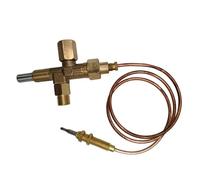 VYUHAksZ Gas Brooder heater Parts LPG push control valve M12*1 with thermocouple 600mm whole set