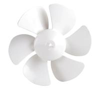 VYUHAksZ RV Vent Fan Blade White 6" 8" 10" 12" Replacement Fan Blade Round Bore RV Fan Blades For Bathroom Roof Vent Range Hood(12 inches)