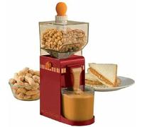 VYUJHNBG Electric Peanut Butter Machine, Commercial Peanut Butter Maker, Nut Butter Grinder, Sesame Paste Peanut Butter Grinding Making Machine, for Household, Kitchen