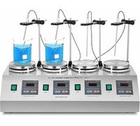 VYUJHNBG Magnetic Stirrer for Laboratory with Adjustable Speed and Temperature Digital Display Magnetic Mixer with Hot Plate and Stir Bar Digital Thermostatic Mixer