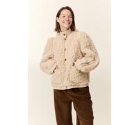 Vyvian Sherpa Jacket Off White