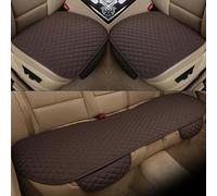 VYWPTOWSX Car Seat Cushion Set for BMW 1 Series 114 116 118 123 125 140 5-Sitze 5seats, Front Back Seat Covers Anti Slip Mat Comfort with Storage Interior Accessories,Brown