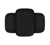 VYWPTOWSX Center Console Cover for VW Caddy, Leather Car Center Consoles Cushion Arm Rest Cushion Pads Interior Accessories,Black