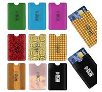 Vywtrq 9pcs RFID Blocking Credit Card Holder, RFID Blocking Card, Credit Card Protector, Bank Protector Sleeves, Fit for Women and Men