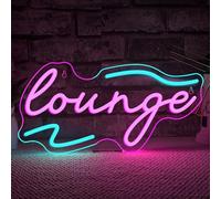 VYXIN Lounge Neon Light Sign Lounge Neon Sign Led Signs Suitable For Decorating Places Such As Rest Area,Beauty Salon,Spa,by the Pool,Bistro,Coffee Bar