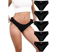 VZGZIL Seamless Underwear Women Thongs,Hipster Invisibles ladies knickers multipack 5,No Vpl Show panties for women Soft Breathable ladies Bikini brief