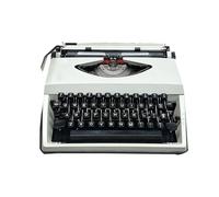 Vzhrvd Antique Typewriters, Old-Fashioned Traditional Portable Manual Typewriter for Notes Or Letters Or Creative Writing Writers Literary Gift