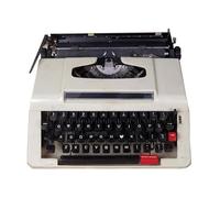 Vzhrvd Classic Nostalgia Portable Retro Manual Typewriter, Machinery Word Processing Typewriter, English Typewriter for Notes Or Letters