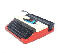 Vzhrvd Manual Traditional Typewriter, Retro Style Manual Typewriter, Vintage Typewriter Classic Word Processor, Perfect for Writing Novels Anywhere