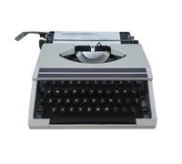 Vzhrvd Manual Typewriter Traditional Retro Style, Mechanical English Typewriter for Notes Letters Or Creative Writing Portable and Easy To Use